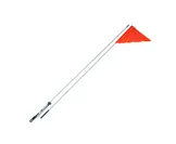 Säkerhetsflagga orange 183 cm